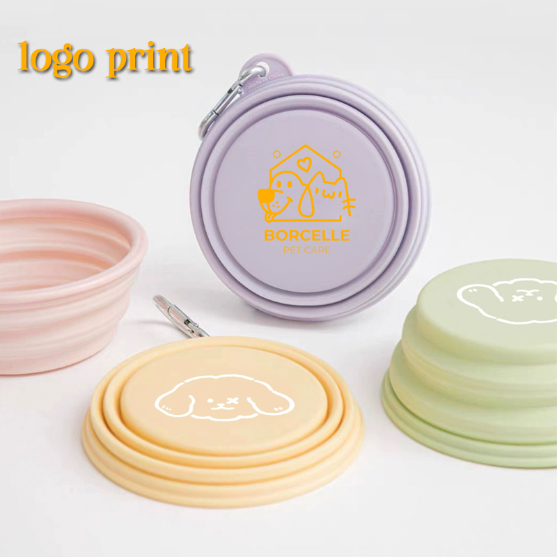 Pet Supplies Dog Food - Kleur Dierbenodigdheden Draagbare Voedsel Watercontainer Voerbak