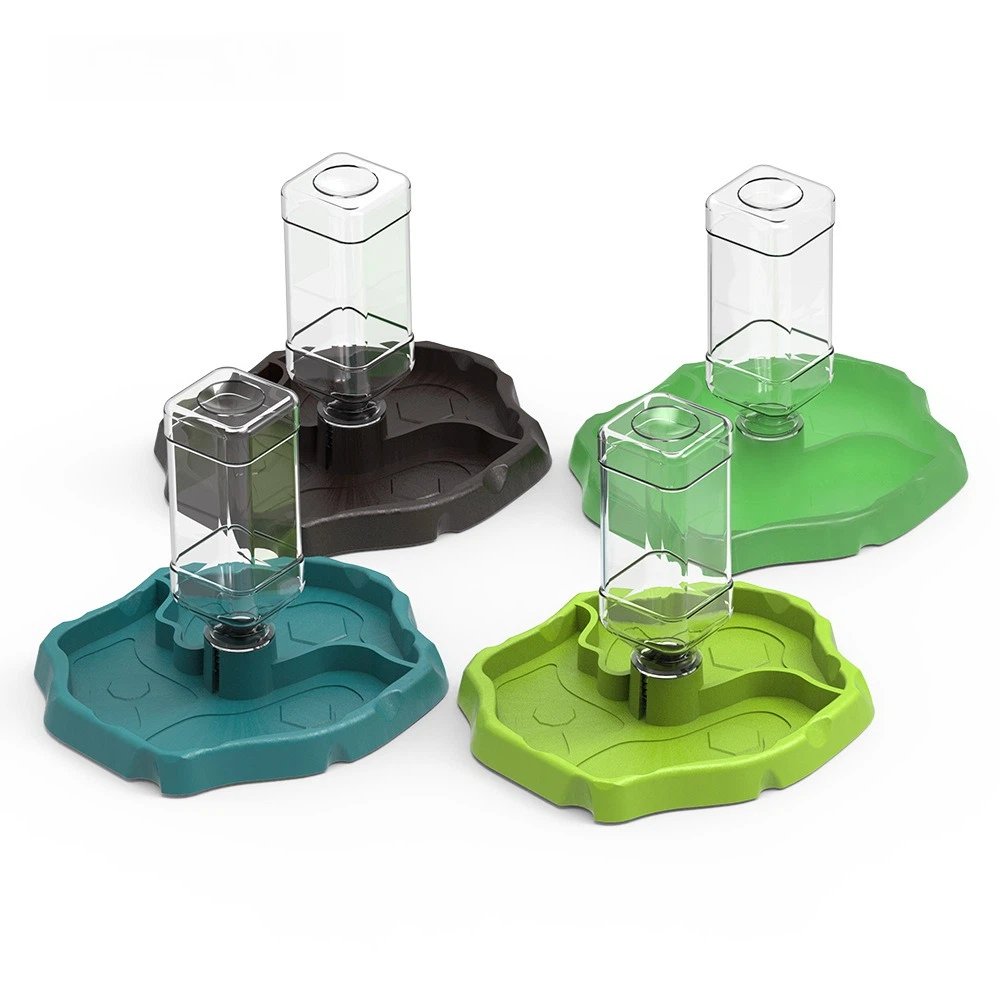 Pet Supplies Plus - Nieuwe verwijderbare reptielenvoederbak, gemakkelijk schoon te
