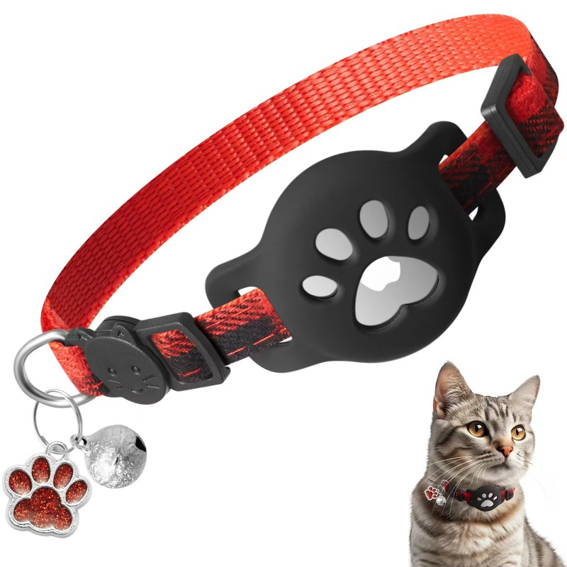 Pet Gps Tracker Collar - Halsband voor huisdieren voor Airtag Kattenhalsband
