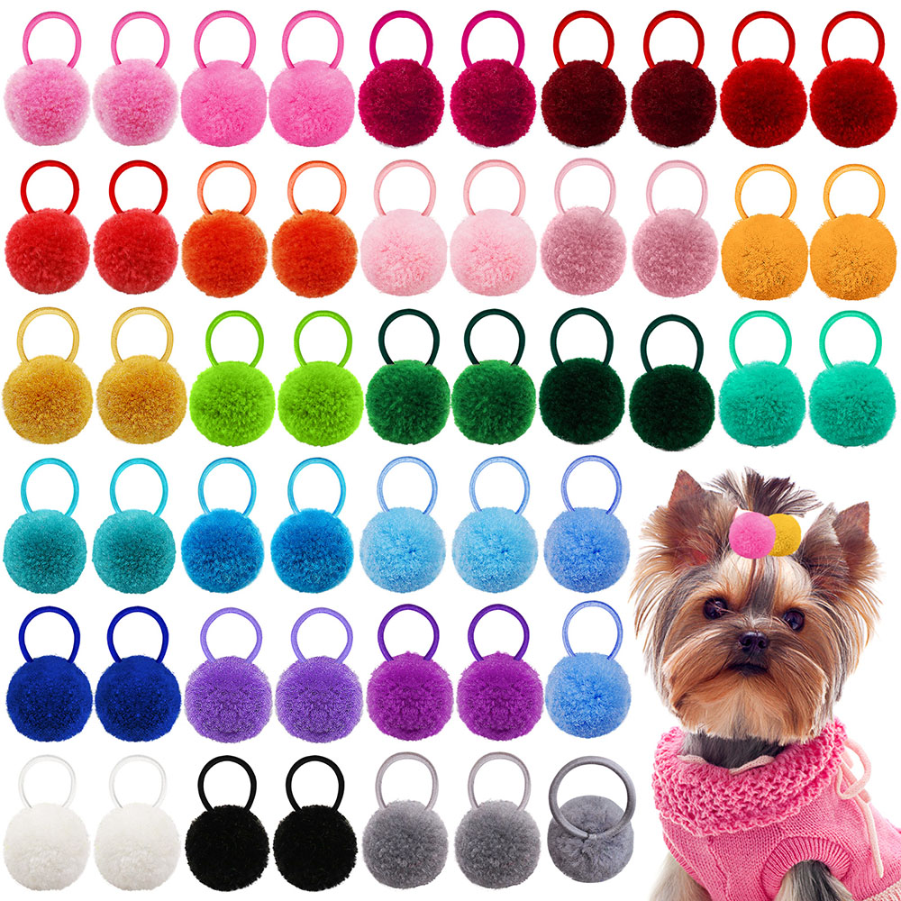 Pet Supplies Pet Shop - 10 STKS Haar Rubber Hond Accessoires