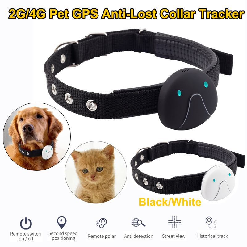 Pet Gps Tracker Collar - 2G/4G Huisdier GPS Anti Verloren Tracker