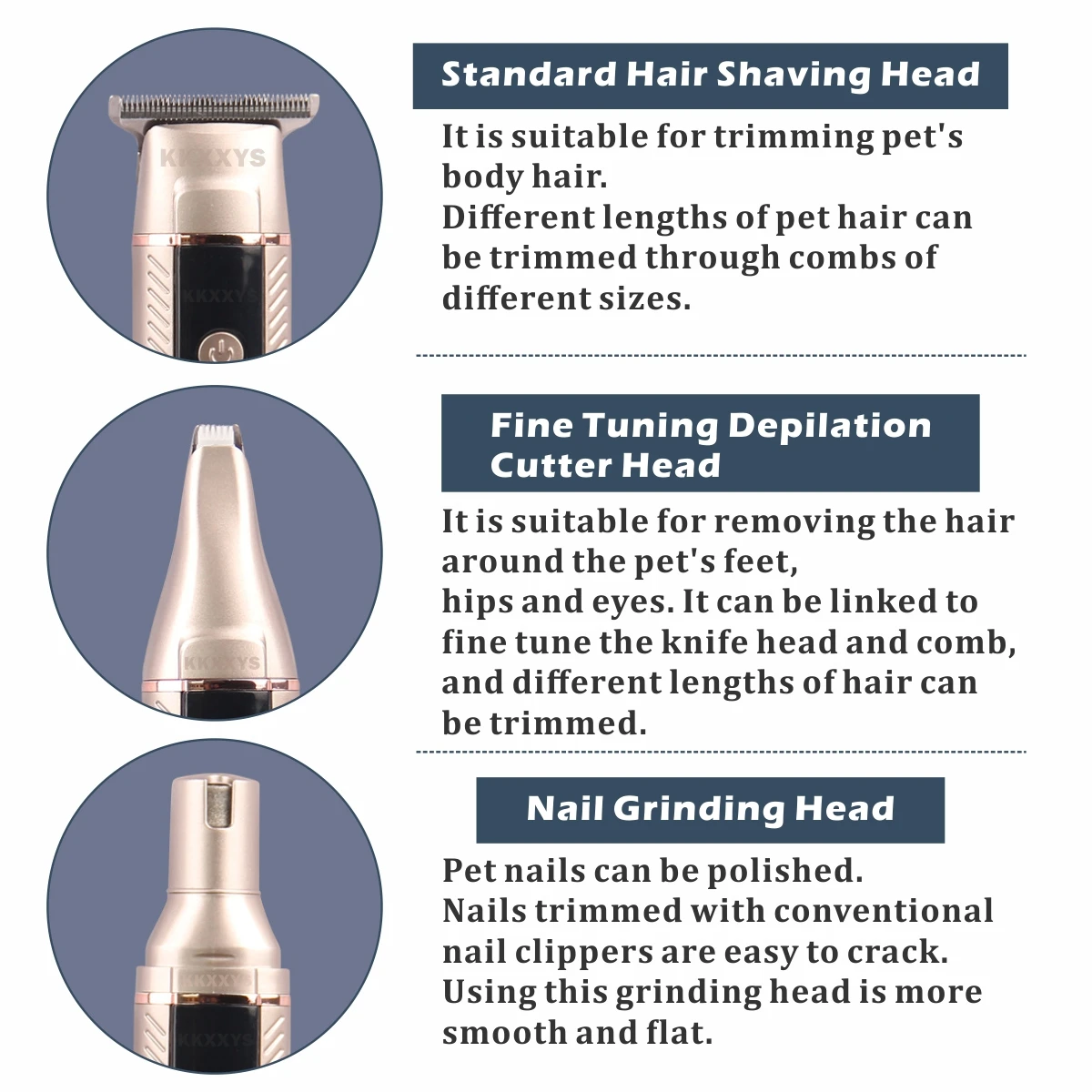 Huisdier Tondeuse 3in1 Beroep  - Pet Supplies For Less recensie en prijs