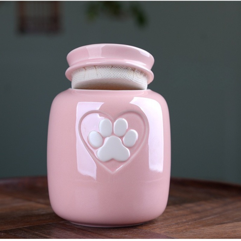 Keramiek Puppy Begrafenisdoos  - Pet Supplies Dog Food recensie en prijs