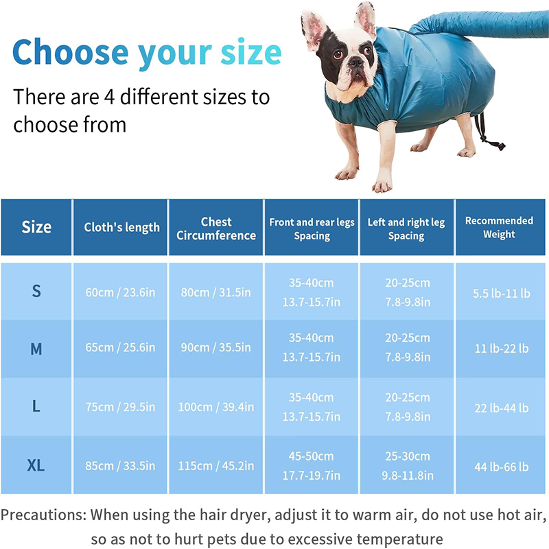 Honden Föhn Blow Bag Huisdier  - Pet Supplies For Less recensie en prijs