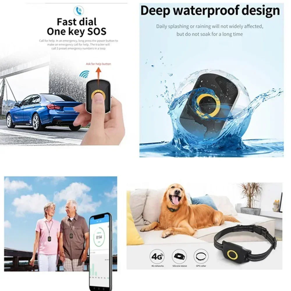 4G GPS Tracker Waterdichte GPS - Pet Gps Tracker Collar recensie en prijs