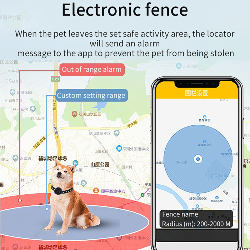 2G/4G Huisdier GPS Anti Verlor - Pet Gps Tracker Collar recensie en prijs